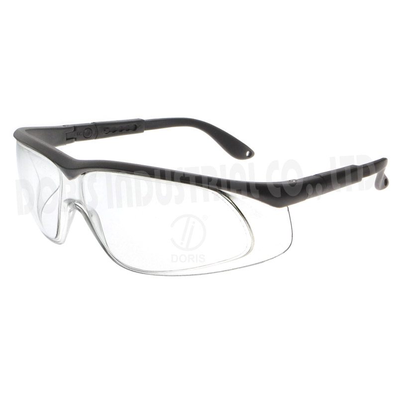 Halbbrillen-Schutzbrille mit Seitenschutz