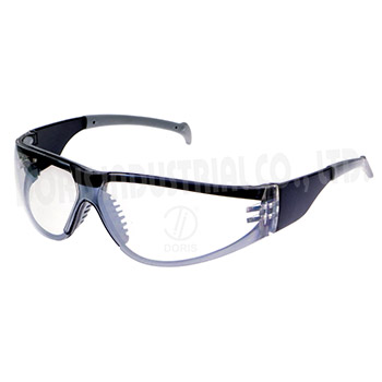 Safety glasses with rubber brow guard, MK5286 (DLCWM)