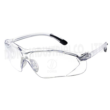 Wrap around clear safety glasses, MK5258 (CDC)