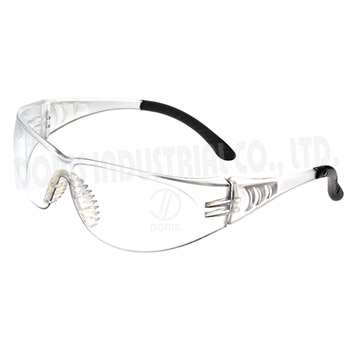 Protective EyewearOne piece wrap around spectacles with vented temples