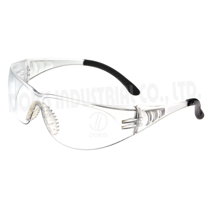 Lunettes de protectionUne pièce enveloppante de lunettes à branches ventilées