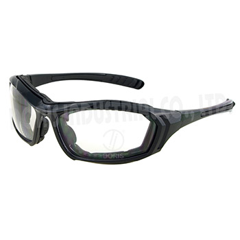 Full frame safety eyewear / goggles with vented foam pad, HC6660 (DC)