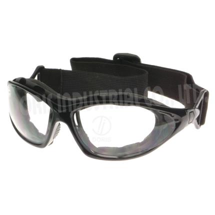 Vollformat-Schutzbrille / -brille mit austauschbaren B&#xFC;geln und Riemen