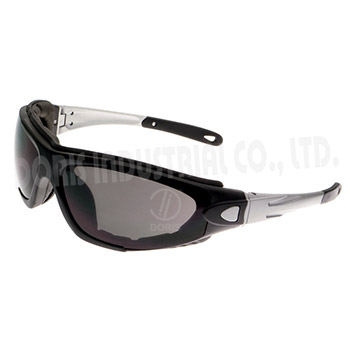 Gafas / gafas de seguridad de montura completa con patillas y correa reemplazables, HC4600 (DLS)