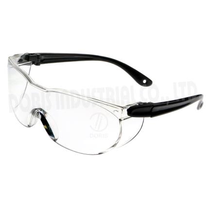 Yksiosainen kaarituettu silm&#xE4;lasit sivusuojilla