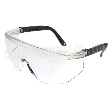 Rahmenlose Brille mit Seitenschild