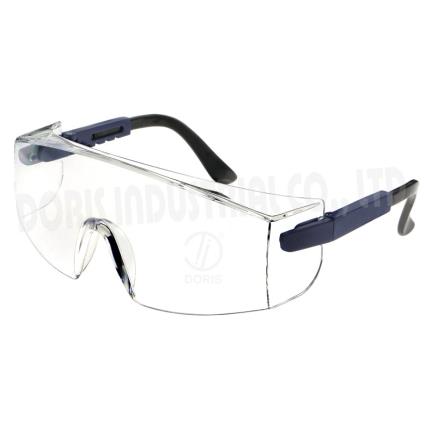 Wraparound industrial glasses