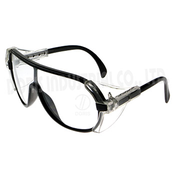 Full frame protective spectacles