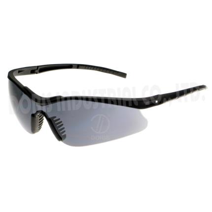 Gafas de seguridad de medio bastidor con un marco &#xFA;nico y dise&#xF1;o de patillas