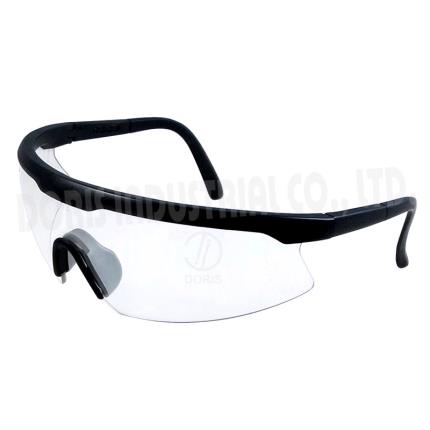 Puolikehyksen turva-silm&#xE4;lasit, joissa nailonrunko / temppeli