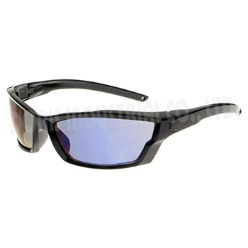Full frame stylish safety eyewear with angular design, MK5297 (DSBM)
