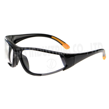 Full frame safety spectacles with dual injected temples, MK5263 (DOC)