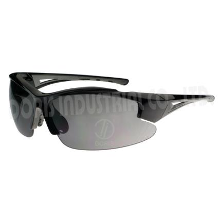Puolikehyksen turva-silm&#xE4;lasit, joissa on sivutuuletus