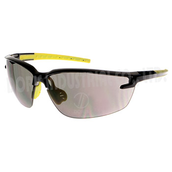 Halbrahmen-Schutzbrille mit doppelt eingespritzten Bügelenden, HC4660 (DAS)