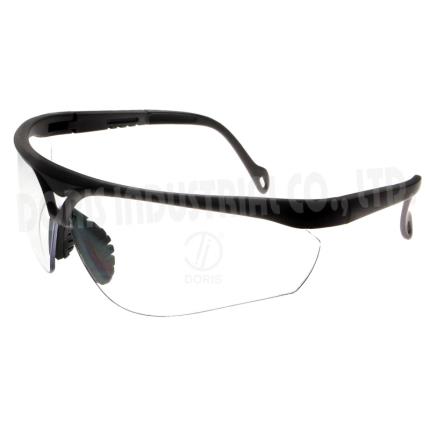 Puolikokoiset silm&#xE4;lasit, joissa kumisuojus
