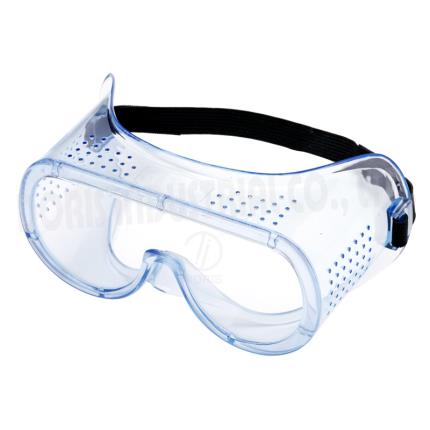 Schutzbrille mit direkten Bel&#xFC;ftungs&#xF6;ffnungen