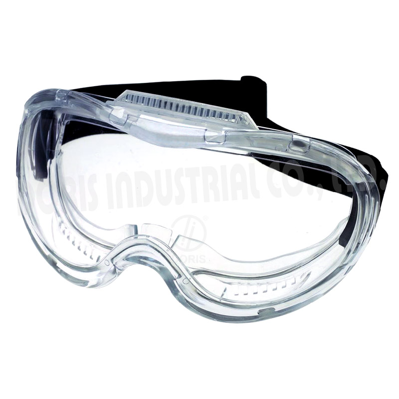 Wide vision safety goggles