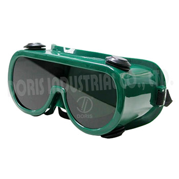 Fixed front welding goggle