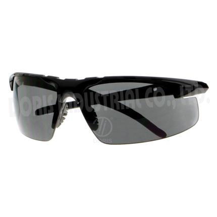 Halbrahmen-Sicherheitsbrille mit stromlinienf&#xF6;rmigen B&#xFC;geln