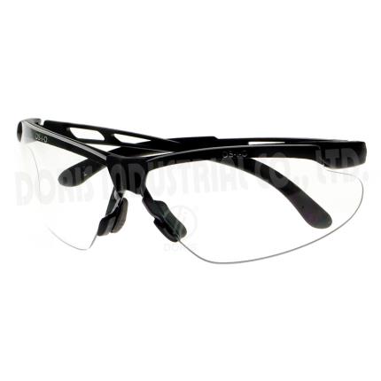 Halbrahmen-Schutzbrille mit seitlichen &#xD6;ffnungen