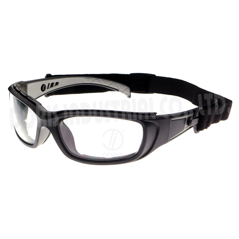 Schaumstoffgepolsterte Vollrahmen-Schutzbrille