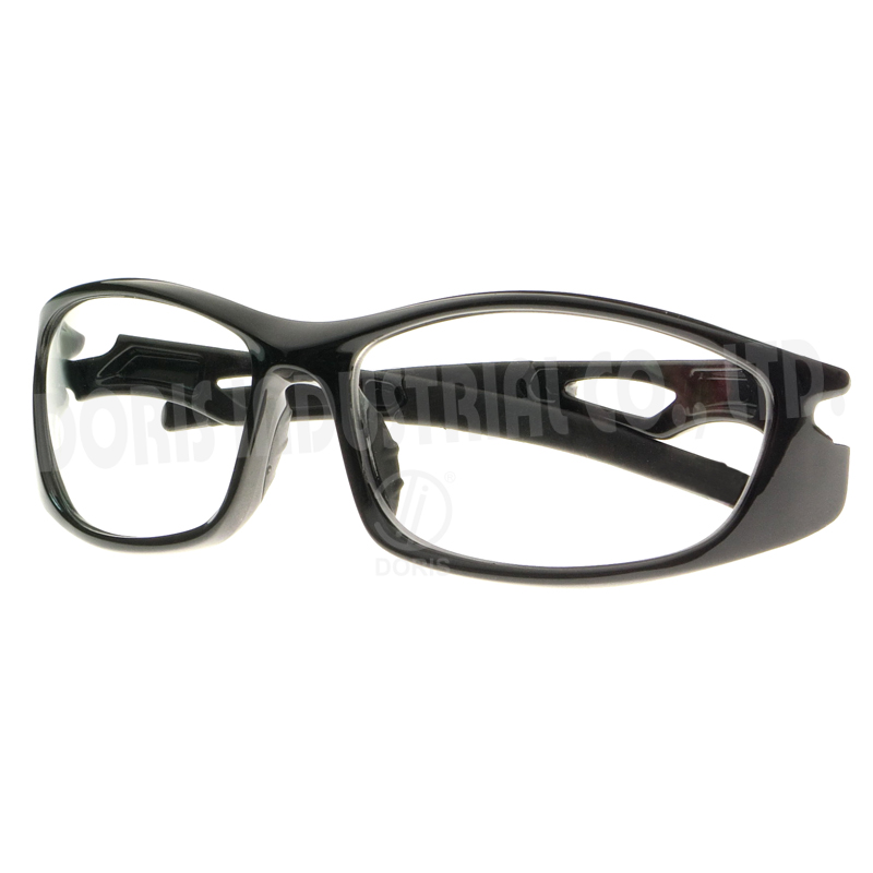 Sleek full frame style safety eyewear