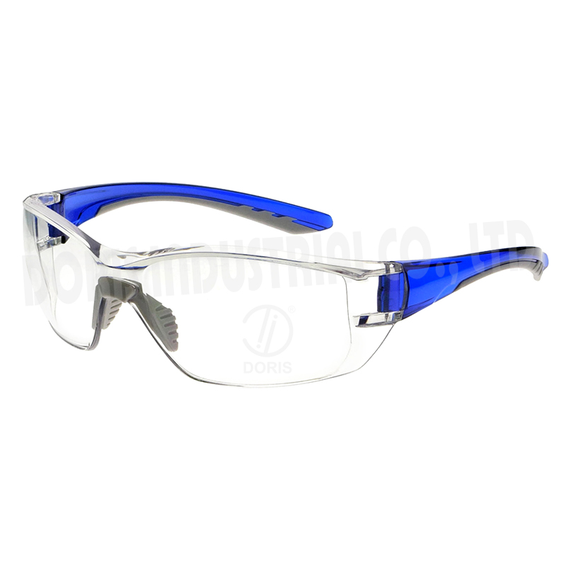 Streamlined One-Piece Protective Eyewear