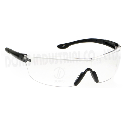 Classic One-Piece Wraparound Eyewear with Comfort Nose Pads